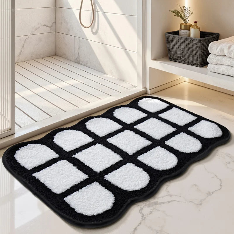 Non - Slip Floor Mat, Bathroom Water - Absorbing And Thickened Type