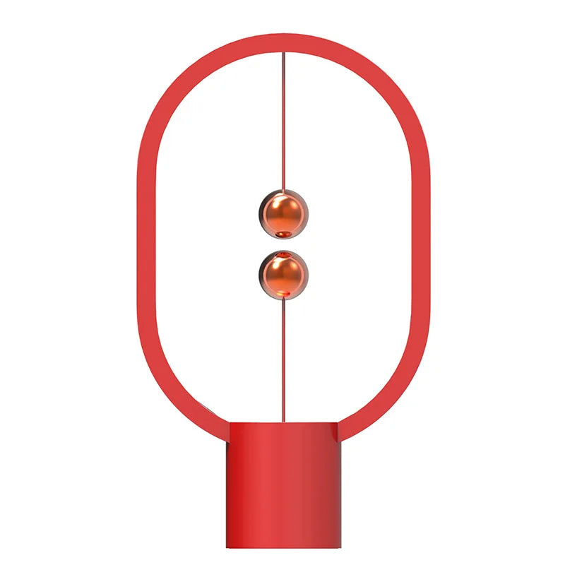 Ellipse Magnetic Mid-Air Switch Night Light Balance LED Table Lamp