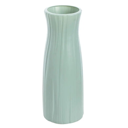 Plastic Vases Concise Imitation Ceramic Flowers Pots