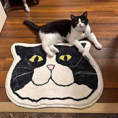 1 Piece of Cat Floor Mat Is Anti Slip