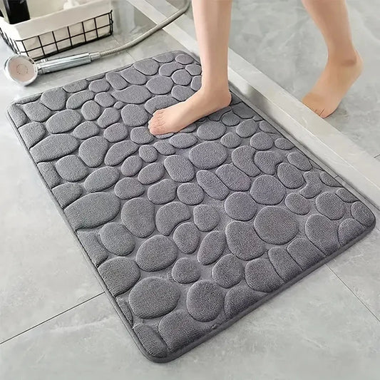 3D Non Slip Bathroom Mat Bath Mats Absorbent