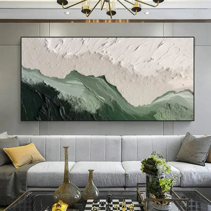 Minimalist Beach Abstract Print Large Wall Modern Living Room Art