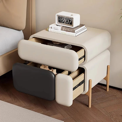 Modern Simple Nightstand Design Creative Aesthetic Unique Night Table