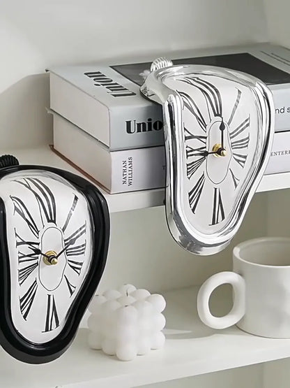 Melting Clock Silent Melting Wall Clock