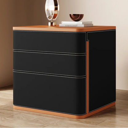 Elegant Aesthetic Night Table Storage Drawer Modern Minimalist Nightstand