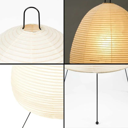 Japanese Style Tripod Desk Lamp Rice Paper Table Lamp