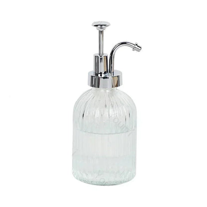 Nordic Relief Glass Shampoo Bottle