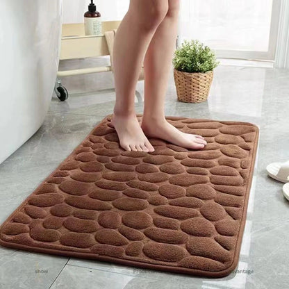 3D Non Slip Bathroom Mat Bath Mats Absorbent