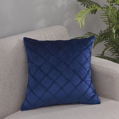 Geometric Cushion Cover Soft Velvet