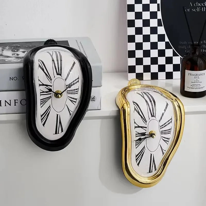 Melting Clock Silent Melting Wall Clock