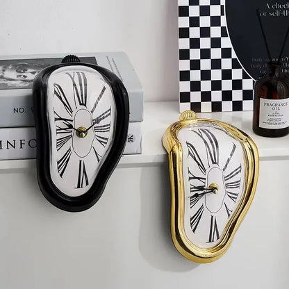 Melting Clock Silent Melting Wall Clock