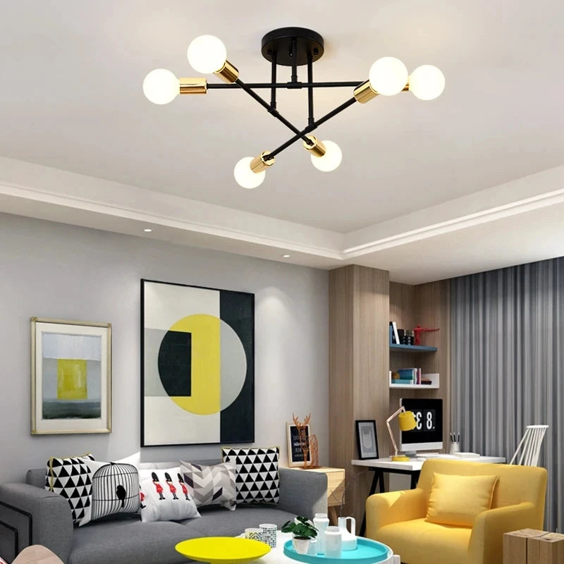 Nordic Minimalist Pendant Light Ceiling Lamp LED Chandelier