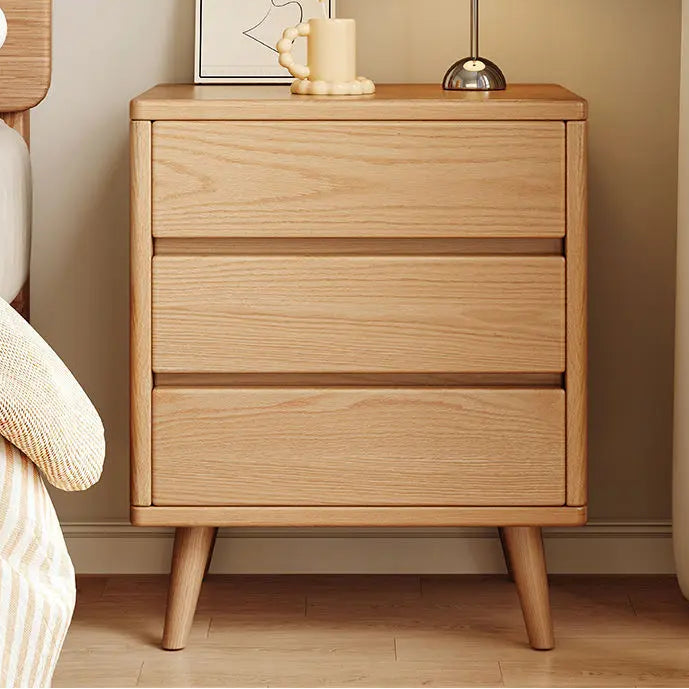 Solid Wood Bedside Table