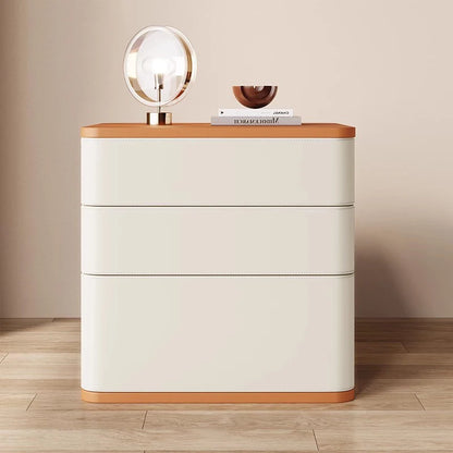 Elegant Aesthetic Night Table Storage Drawer Modern Minimalist Nightstand