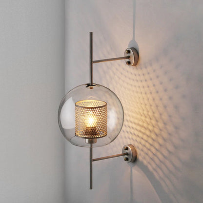 Modern Glass Wall Lamps Fixture Luminaire Sconce Lighting