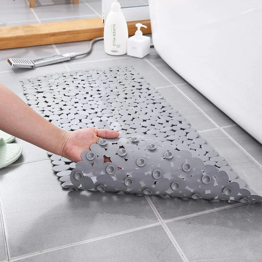 Non-Slip Bath Tub Shower Mats Pebble Shape