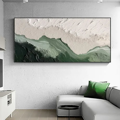 Minimalist Beach Abstract Print Large Wall Modern Living Room Art