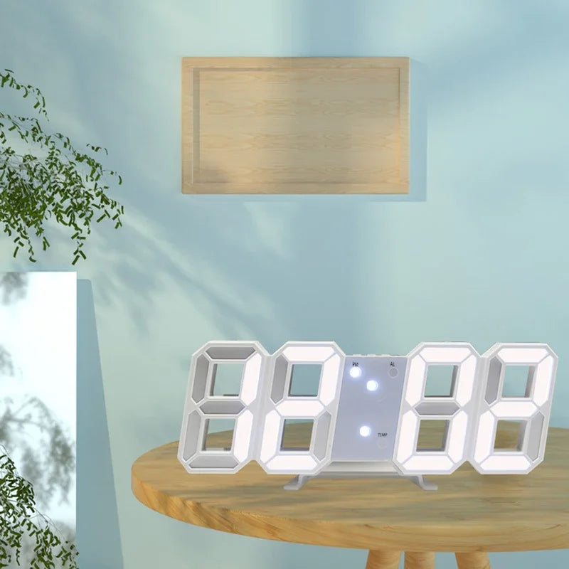 Digital Wall Clock, Desktop Clock