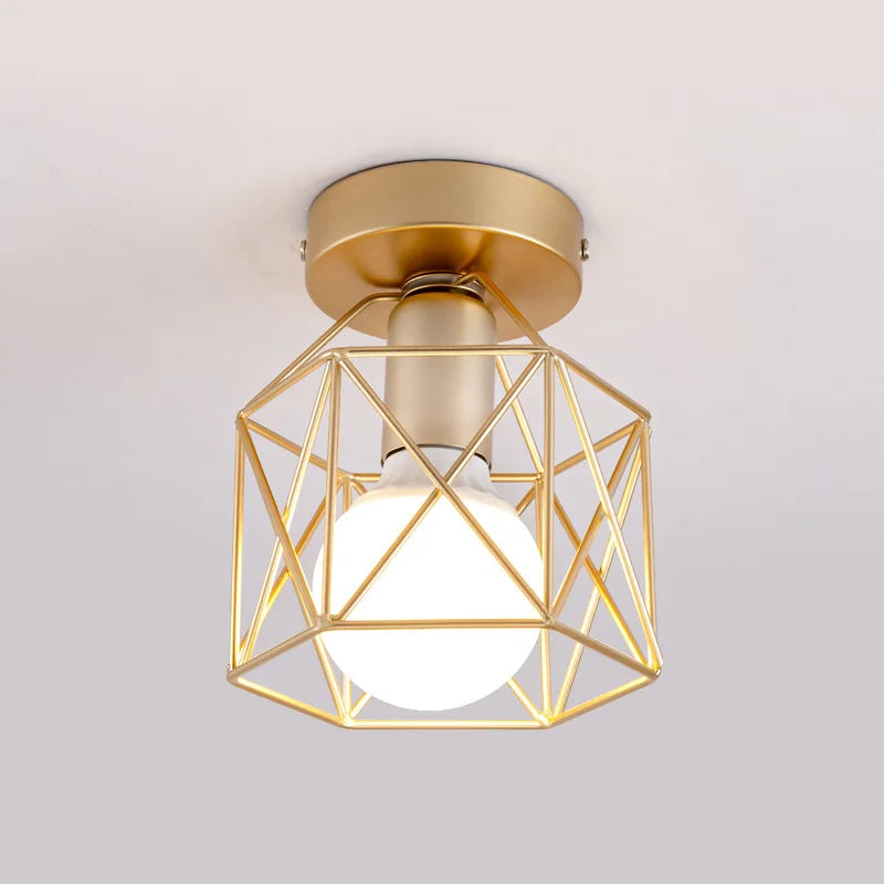 Nordic Wrought Iron Ceiling Lights