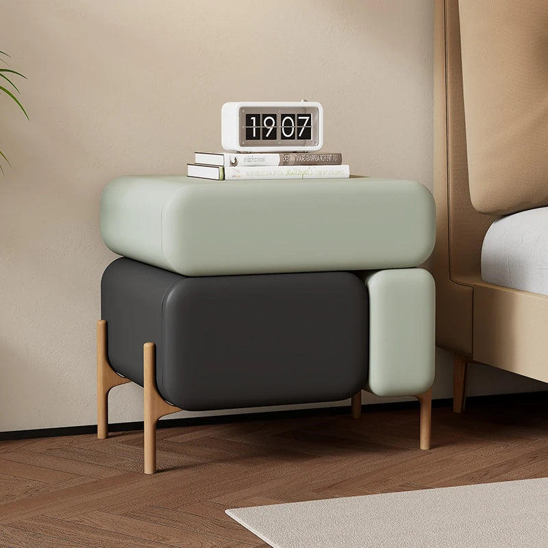 Modern Simple Nightstand Design Creative Aesthetic Unique Night Table