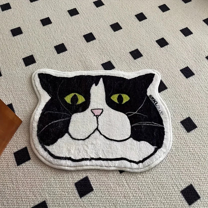 1 Piece of Cat Floor Mat Is Anti Slip