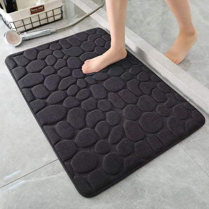 3D Non Slip Bathroom Mat Bath Mats Absorbent