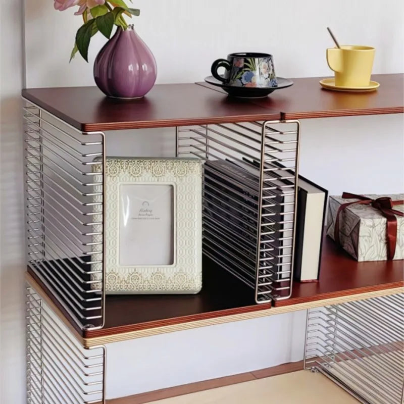 Modular Scandinavian Ins Style Metal Shelves