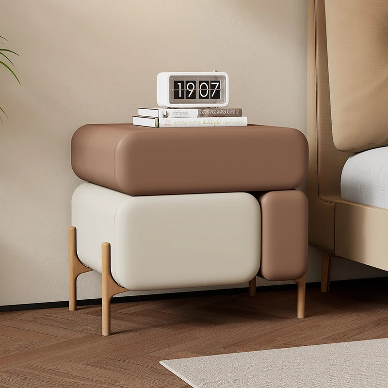 Modern Simple Nightstand Design Creative Aesthetic Unique Night Table