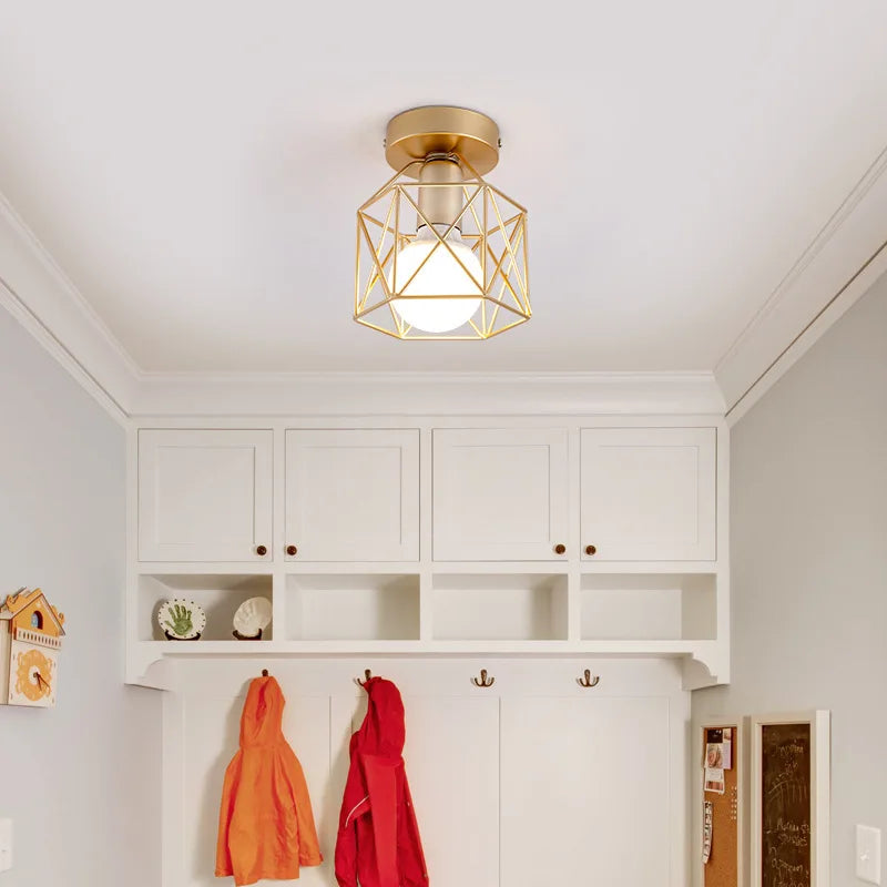 Nordic Wrought Iron Ceiling Lights