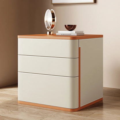 Elegant Aesthetic Night Table Storage Drawer Modern Minimalist Nightstand