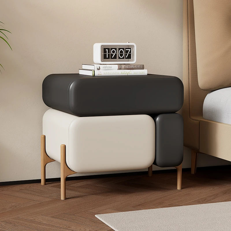 Modern Simple Nightstand Design Creative Aesthetic Unique Night Table